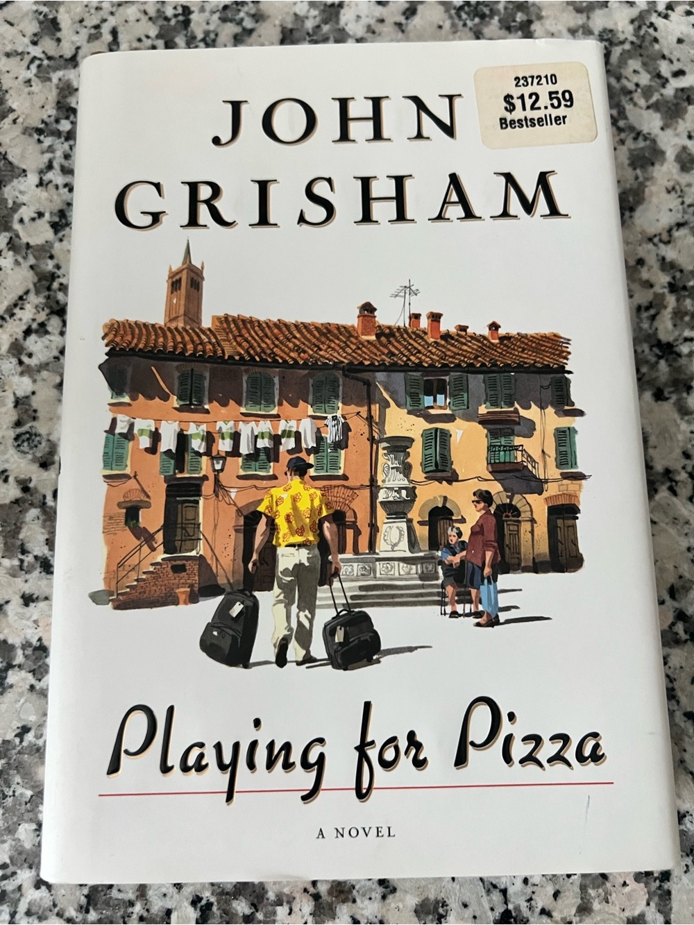 John Grisham "Playing for Pizza" Hardcover - White Cover